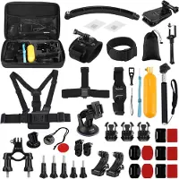 Puluz Conjunto De Accesorios Para Cámaras Deportivas Pkt39 50 En 1