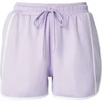Hey Honey Pantalón deportivo 'Track Shorts' lila / blanco
