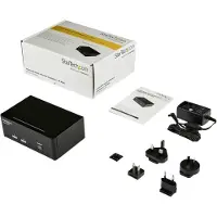 StarTech.com Kvm Displayport Monitor Dual 2 Puertos 4k