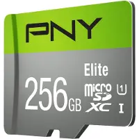 PNY Tarjeta De Memoria Con Adaptador Microsd 256gb Class 10