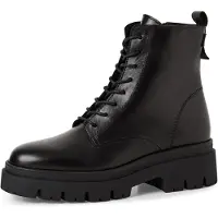 Tamaris Botines con cordones negro