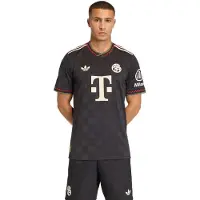 Adidas adidasCamiseta tercera equipación FC Bayern 25/26 Oficial 2XL Black / Halo Ivory Hombre