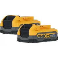 DeWalt Batería Powerstack, 18V / 3,5 Ah, juego de 2 unidades