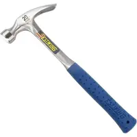 Estwing E3-20S Straight Claw Hammer 02-41E3020S Schock Reduction Grip, martillo de carpintero 567 gramos