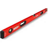 Sola Nivel magnético LM Big REDM 3, 120 cm, con recubrimiento en polvo, marca