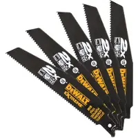 DeWalt DT2301L-QZ, Cuchilla para sierra de calar, Acero inoxidable, Azul, 15,2 cm, 450,1 mm, 350 mm