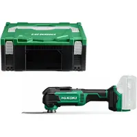HiKOKI Herramienta multifunción inalámbrica , con sistema antivibración, 18 V, motor sin escobillas, sistema StarlockMax, incluye accesorios, en maletín