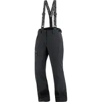Salomon - Pantalones de esquí mujer - Brilliant Pant W Deep Black para Mujer - Talla XS - Negro