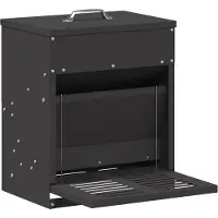 vidaXL Comedero para gallinas, color , 33 x 42 x 40 cm, capacidad: 10 kg