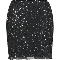 Noisy May Falda negro / plata