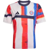 Adidas adidasCamiseta calentamiento FC Bayern P/V26 164 Noble Ink / Hi-Res Blue / Chalk Pearl Niño