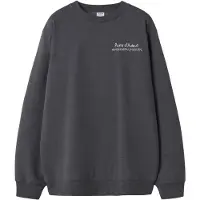 TWO SOON Sudadera antracita / blanco