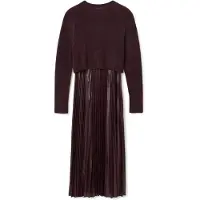 AllSaints Vestido 'SPARK' burdeos
