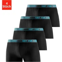 Bruno Banani Calzoncillo boxer turquesa / negro
