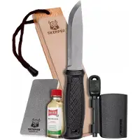 Morakniv Garberg Multimount con kit de supervivencia y piedra de afilar