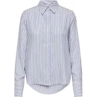 ONLY Blusa 'ONLBerit' navy / blanco