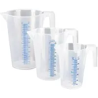 Pressol Vaso Medidor Set Pp 500ml/1l/2l