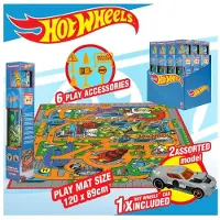 Reig Musicales Tapete De Juego Hot Wheels Con Un Coche 87.5x118 Cm