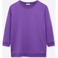 Sheego Sudadera lila