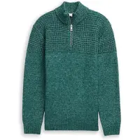 Tom Tailor Jersey verde oscuro