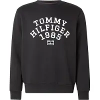 Tommy Hilfiger Sudadera 'ARCH' negro / blanco