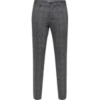 Only & Sons Pantalón chino 'Mark' gris / negro moteado