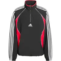 Adidas adidasSUDADERA CON CREMALLERA HASTA EL PECHO TEAMGEIST M Black / Better Scarlet Hombre