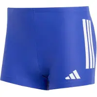Adidas Bañador deportivo '3-Stripes Swim Boxers' azul real / blanco