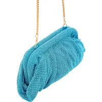 NAEMI Bolso de noche turquesa