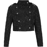 Faina Blazer negro / plata