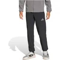 Adidas - Kid's Hooded Tech Woven Pants - Pantalones de deporte size 152, negro/gris
