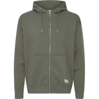 !Solid Sudadera con cremallera ' SDLenz ' oliva