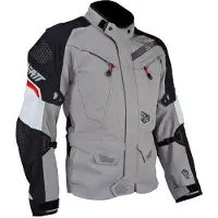 Leatt ADV Dritour 7.5 Louis Edition Chaqueta Gris/Negro/Blanco L hombres