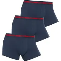 HUGO para hombre. 50492375 Pack 3 Bóxers Triplet Planet marino (S), Homewear, Algodón, outlet 2026.
