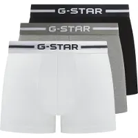 G-Star Calzoncillo boxer 'Acre' gris / negro / blanco