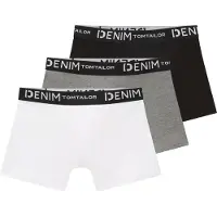 Tom Tailor DENIM Calzoncillo boxer gris / negro / blanco
