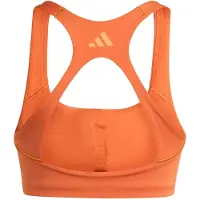 Adidas adidasSujetador de entrenamiento para impacto medio Optime 3 Stripes XS Fox Orange / Fox Orange Mujer