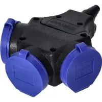 ORNO Distribuidor Ip44 3*2p+z Schuko 16a 230v Ac