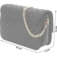Baldinini Bolso de hombro 'Ingrid 002' oro / negro