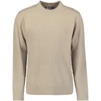 No-excess Pullover Crewneck Rib Sand Talla: XL | Jerséis Outlet | Hombre | Marrón