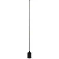 Maytoni Lámpara de pie LED Flow, 25W, regulable, color negro