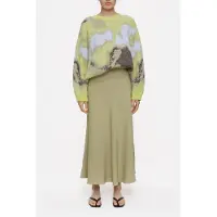 Closed A Shape Skirt Sage Tea Talla: XS | Faldas Midi Outlet | Mujer | Verde