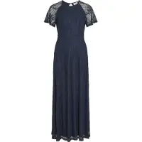 Vila Vifemma De Mangas Cortas Vestido Maxi