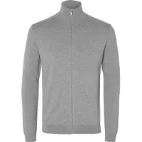 Selected Cárdigan 'Berg' gris