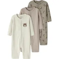Name it Pijama De Manga Larga Nightsuit 3 Unidades
