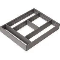 Emuca Organizador De Cajones Alumount 450x500 Mm