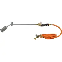Sievert Kit de quemador de propano Pro 88 Titanium con regulador de presión, encendido manual y manguera de 5 metros
