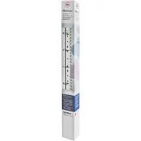GBC FileStrips Tira de archivador | PVC | A4 | 21 agujeros | negro | 100 unidades