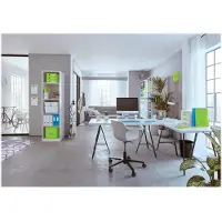 Leitz 4637 WOW cuaderno espiral A4 rayado 80 gramos 80 hojas verde