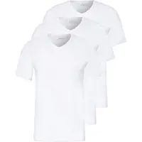 BOSS para hombre. 50475285 Pack de 3 camisetas 50475285 blanco (S), Algodón, outlet 2026.